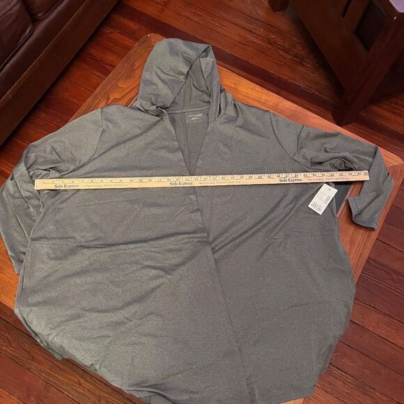 NEW Catherines 4XL Gray Jacket Cardigan 2 pockets - Picture 12 of 16